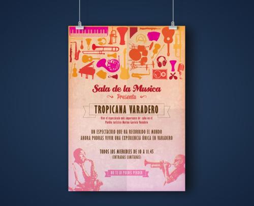 Cartel Tropicana Varadero