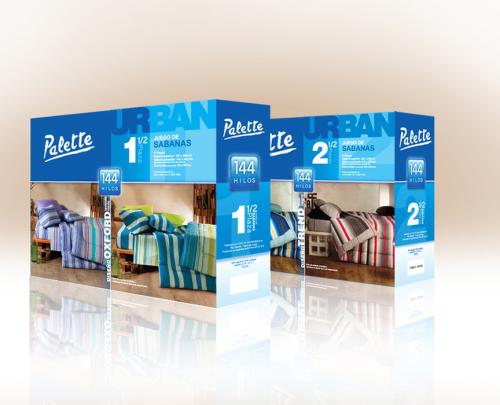 Packaging Sábanas Urban 144 hilos